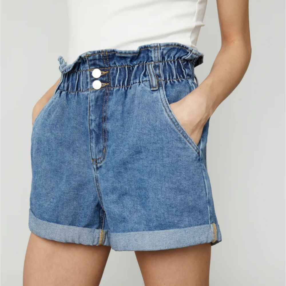 Bluenotes Paperbag Denim Shorts